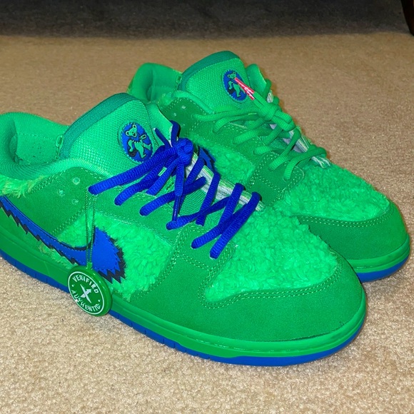 Nike Other - Grateful Dead Nike Dunk SB Green Bear